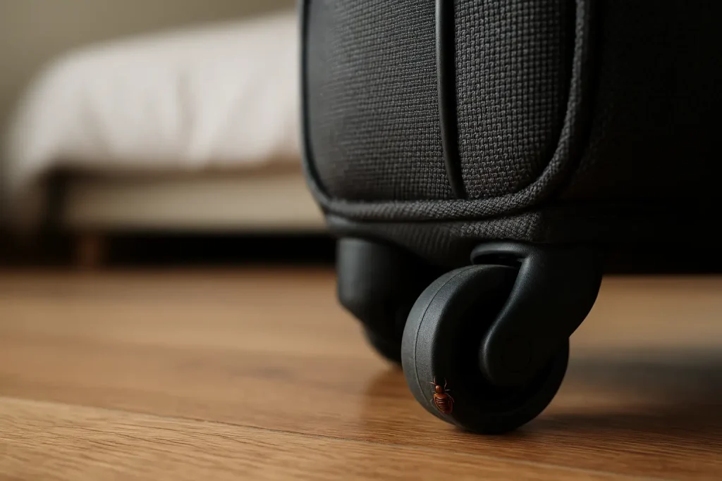 insecto chinche rueda